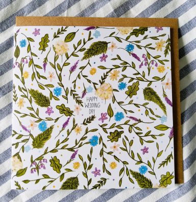 Happy Wedding Day Greetings Card £3.50