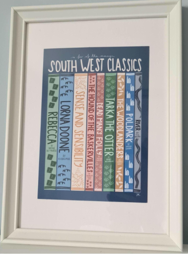 Some of the Many South West Classics (Literature) A5 Print £8